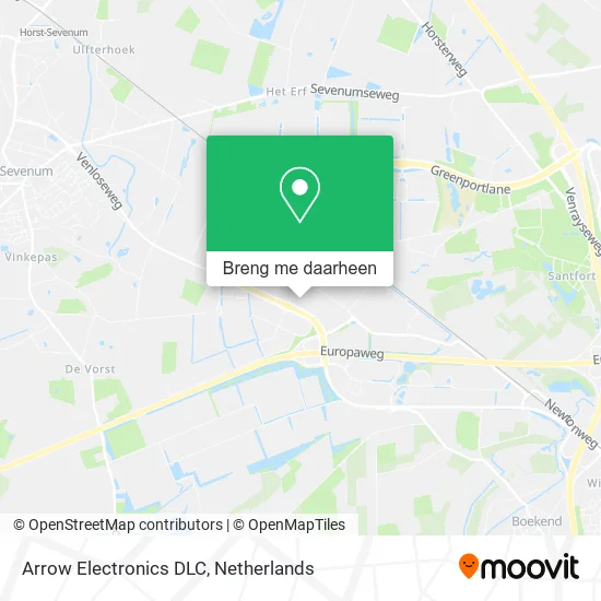 Arrow Electronics DLC kaart