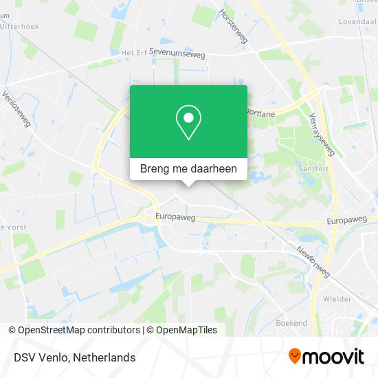 DSV Venlo kaart