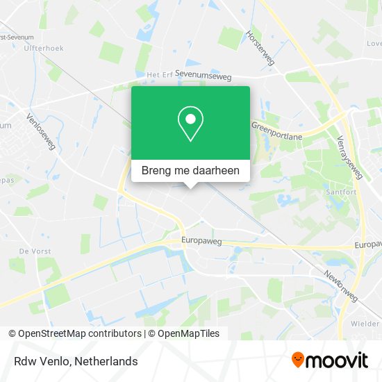 Rdw Venlo kaart