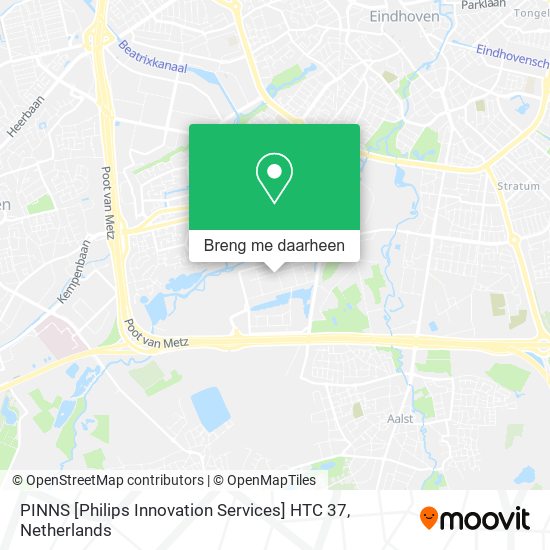 PINNS [Philips Innovation Services] HTC 37 kaart