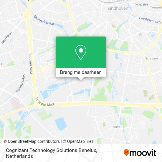 Cognizant Technology Solutions Benelux kaart