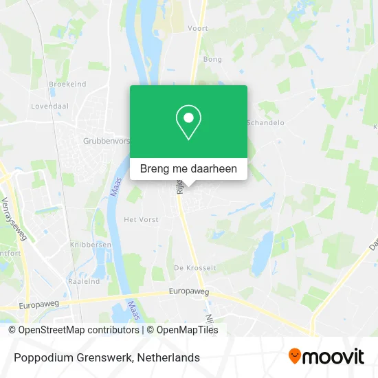 Poppodium Grenswerk kaart