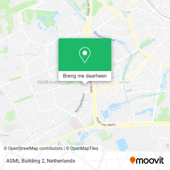 ASML Building 2 kaart