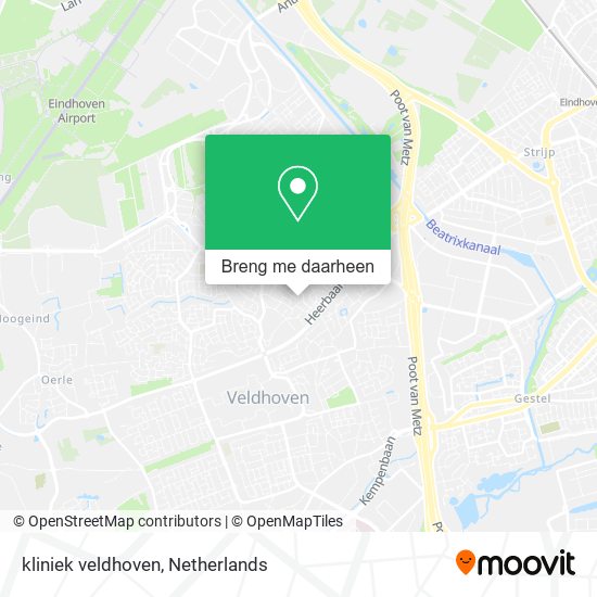 kliniek veldhoven kaart