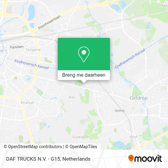 DAF TRUCKS N.V. - G15 kaart