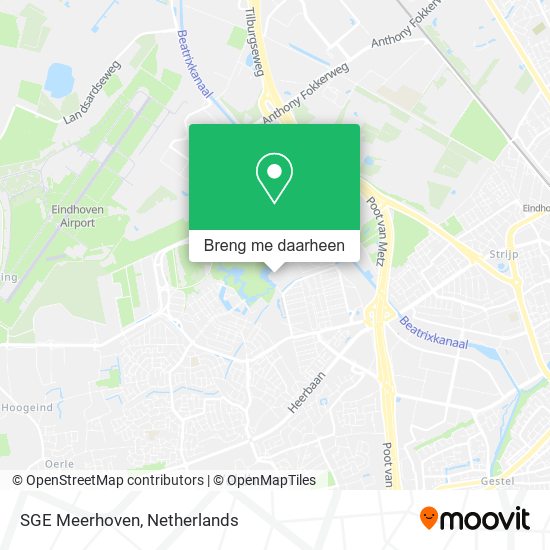 SGE Meerhoven kaart