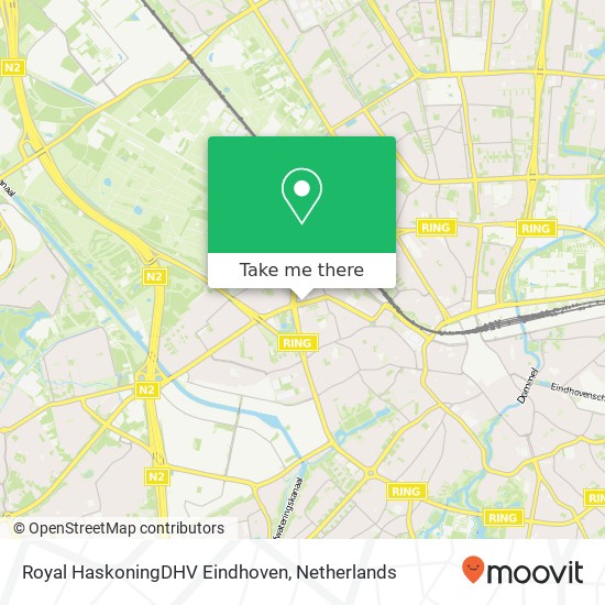 Royal HaskoningDHV Eindhoven kaart