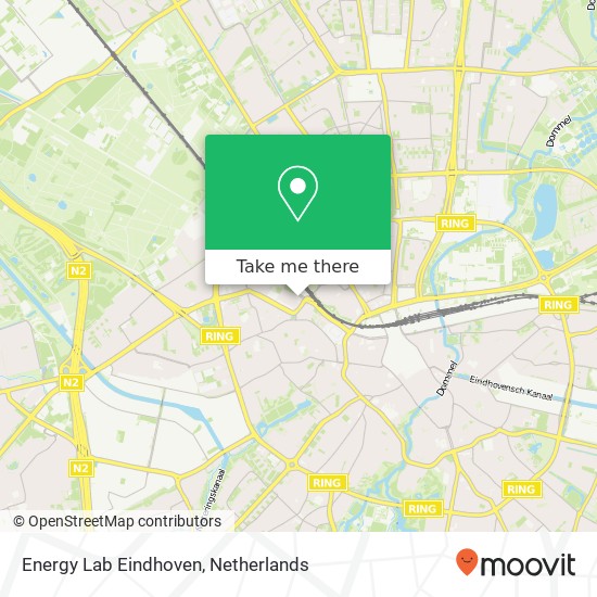 Energy Lab Eindhoven kaart