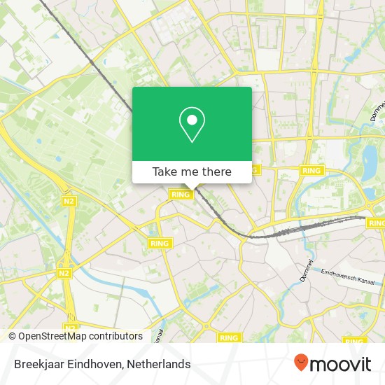 Breekjaar Eindhoven kaart
