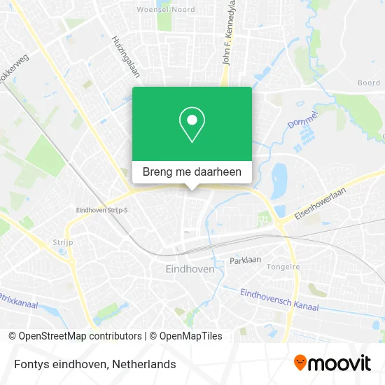 Fontys eindhoven kaart