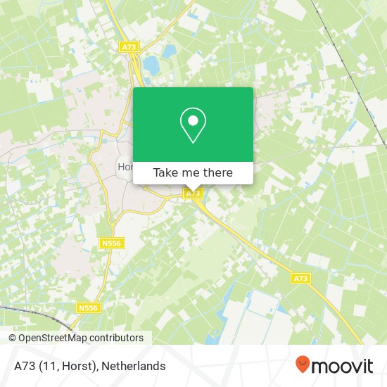 A73 (11, Horst) kaart