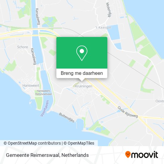 Gemeente Reimerswaal kaart