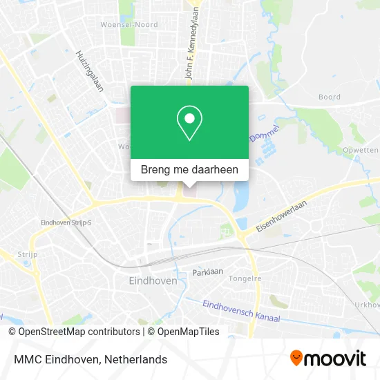 MMC Eindhoven kaart