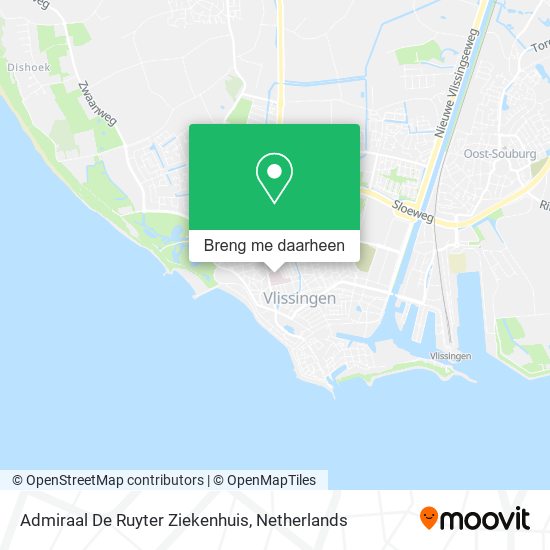 Admiraal De Ruyter Ziekenhuis kaart