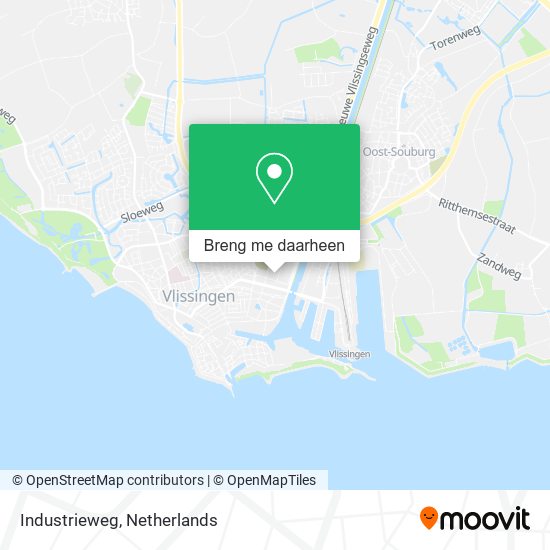 Industrieweg kaart