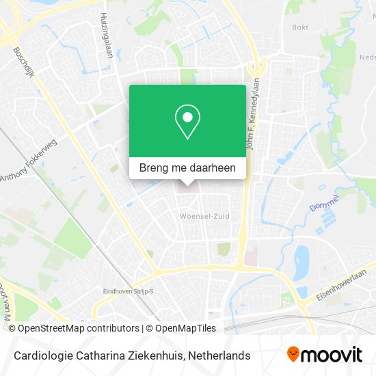 Cardiologie Catharina Ziekenhuis kaart