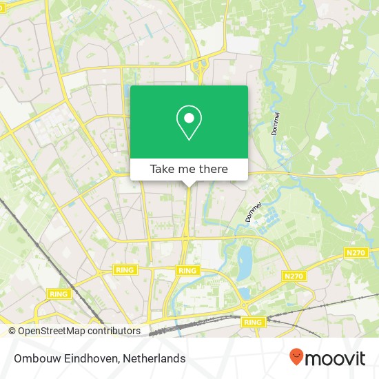 Ombouw Eindhoven kaart