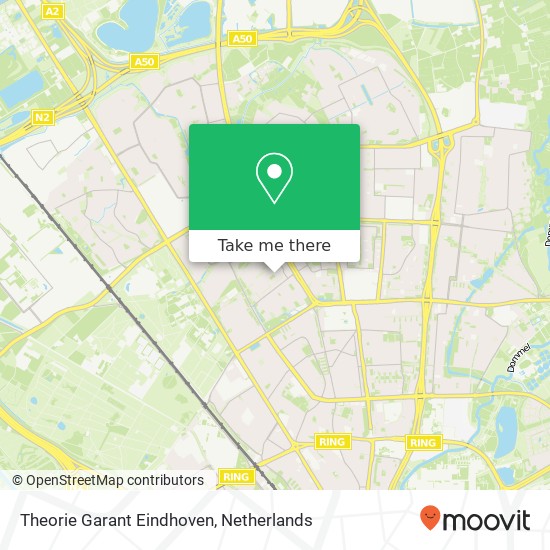 Theorie Garant Eindhoven kaart