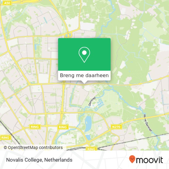 Novalis College kaart
