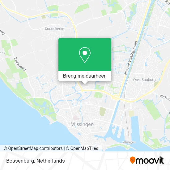 Bossenburg kaart