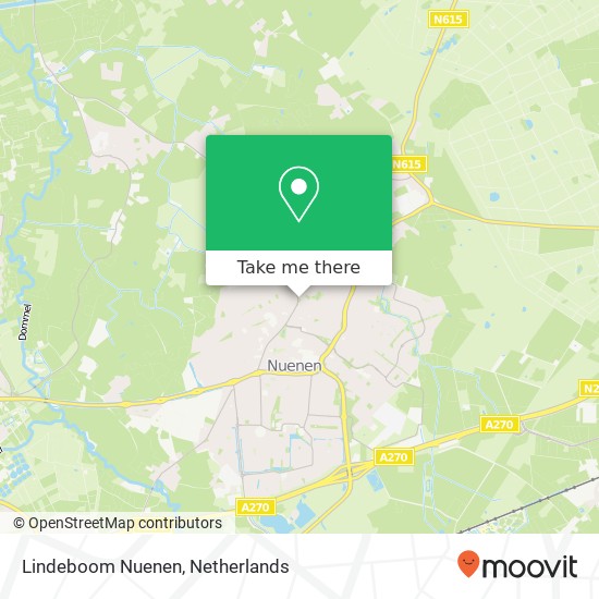 Lindeboom Nuenen kaart