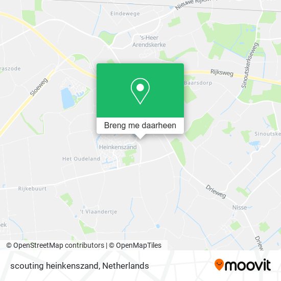 scouting heinkenszand kaart