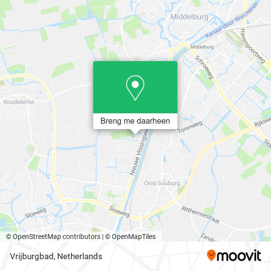 Vrijburgbad kaart