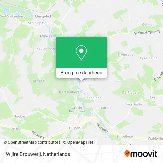 Wijlre Brouwerij kaart