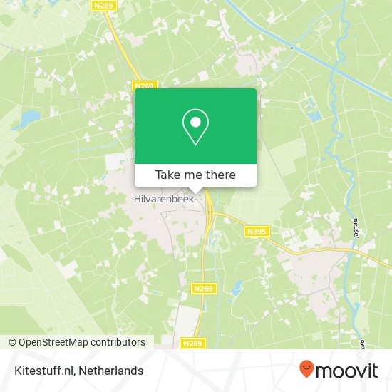 Kitestuff.nl kaart