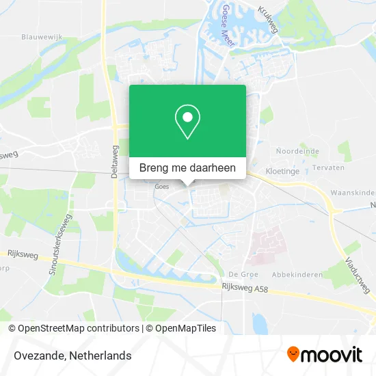 Ovezande kaart