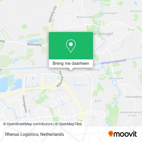 Rhenus Logistics kaart