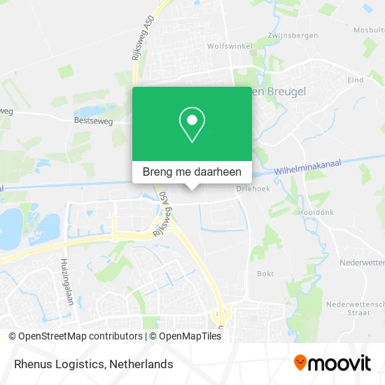 Rhenus Logistics kaart