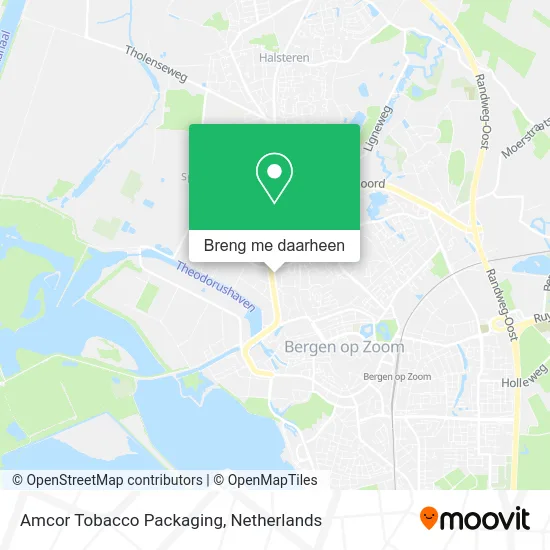 Amcor Tobacco Packaging kaart