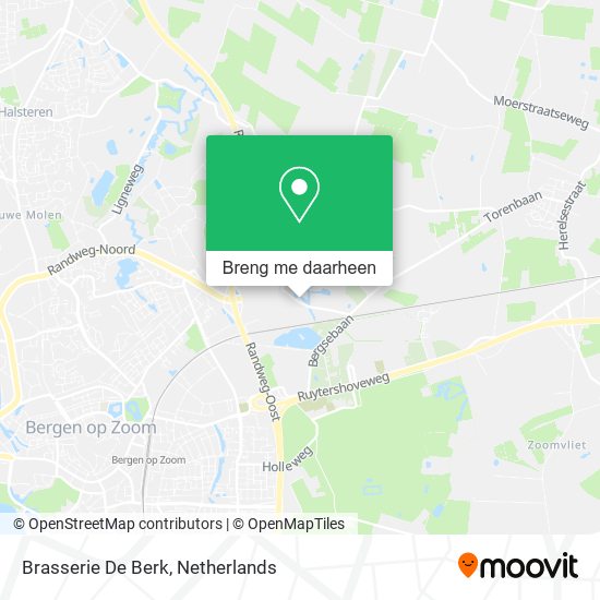 Brasserie De Berk kaart