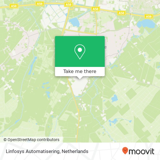 Linfosys Automatisering kaart