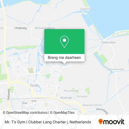 Mr. T's Gym | Clubber Lang Charter | kaart