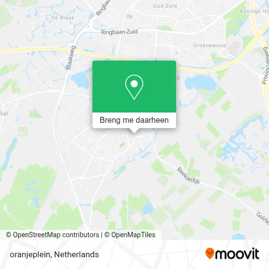 oranjeplein kaart