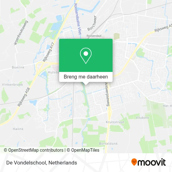 De Vondelschool kaart