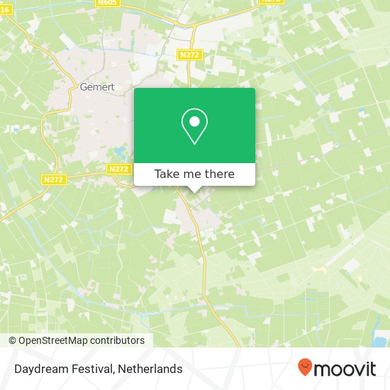 Daydream Festival kaart