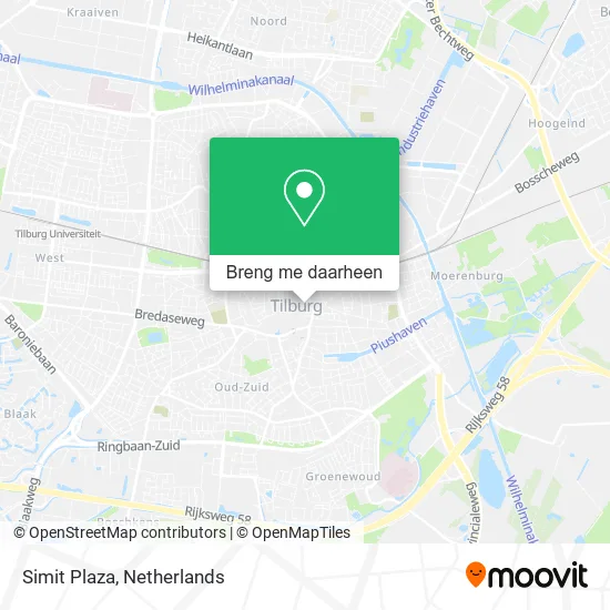 Simit Plaza kaart