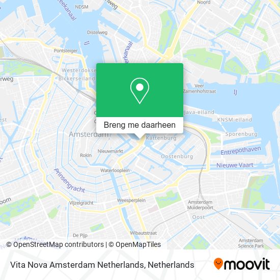 Vita Nova Amsterdam Netherlands kaart