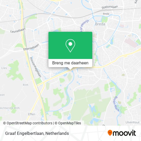 Graaf Engelbertlaan kaart