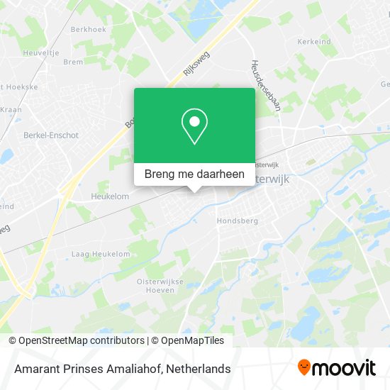 Amarant Prinses Amaliahof kaart