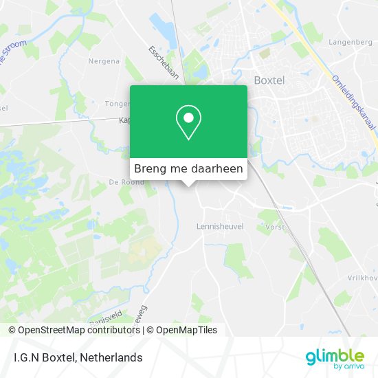 I.G.N Boxtel kaart