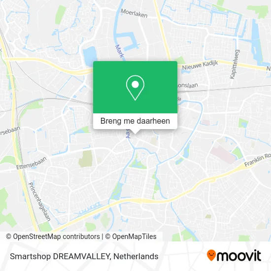 Smartshop DREAMVALLEY kaart