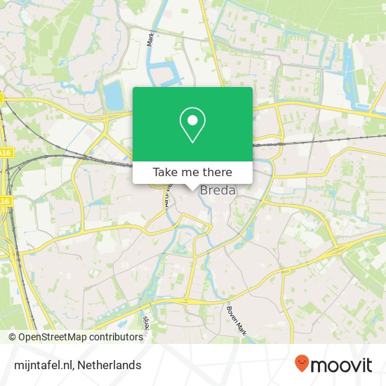 mijntafel.nl kaart