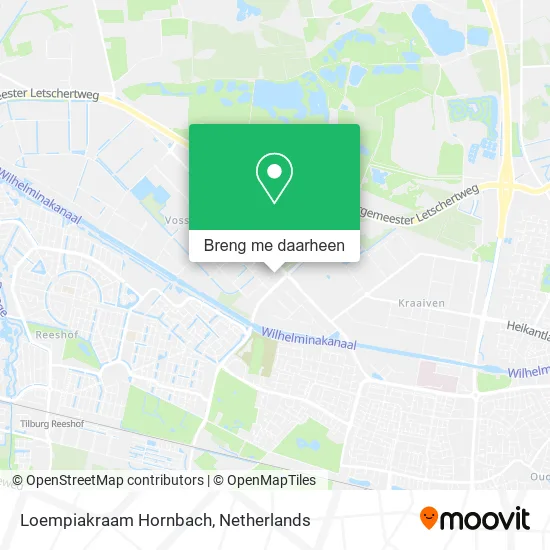 Loempiakraam Hornbach kaart