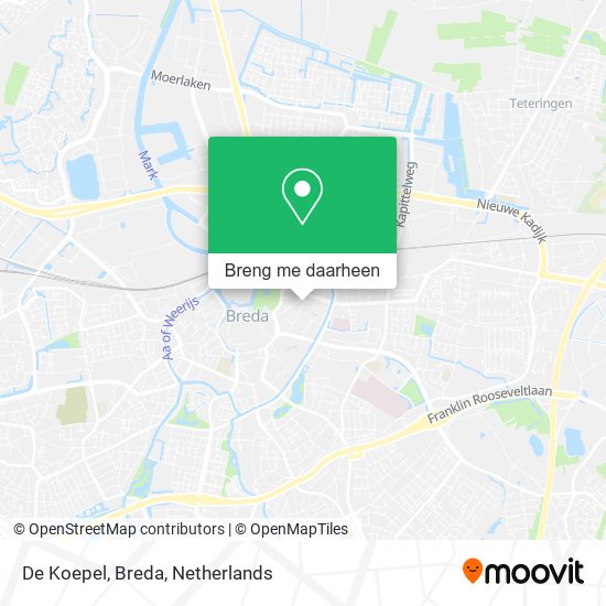 De Koepel, Breda kaart
