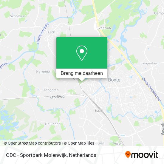 ODC - Sportpark Molenwijk kaart