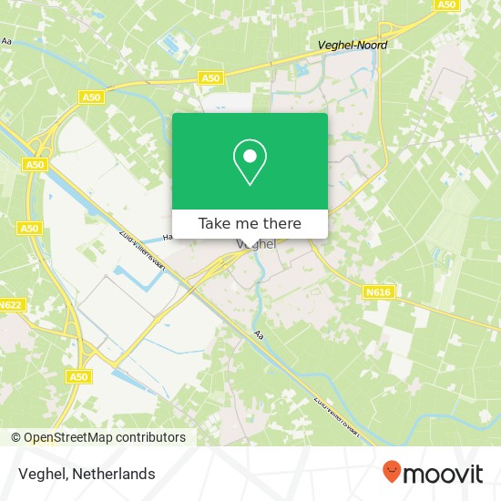 Veghel kaart